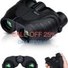 TQYUIT Binoculars 15x25 for Adults and Kids