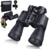 SAKORAI 20x50 Binoculars for Adults - HD Professional Binoculars for Bird Watching Travel Stargazing Concerts Sports-BAK4 Prism FMC Lens-with Phone Adapter Strap Carrying Bag