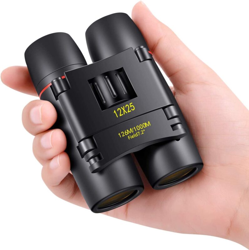 POLDR 12X25 Small Pocket Binoculars Compact Adults Reviews