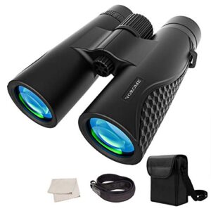 VOROME OLMB18HX1218 - 12x42 Roof Prism Binoculars for Adults Kids with Clear Low Light Vision