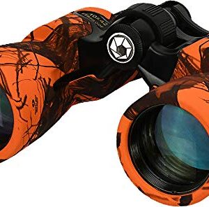 BARSKA AB13437 Crossover 10x42 Mossy Oak Blaze Camo Waterproof Binoculars for Sports