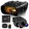 GTHUNDER Digital Night Vision Goggles Binoculars for Total Darkness—FHD 1080P Infrared Digital Night Vision